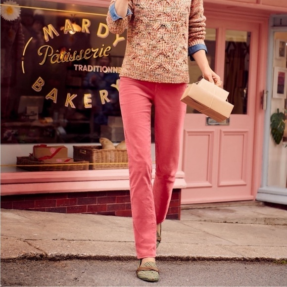Talbots Pants - Talbots Pant Trouser Corduroy Barbiecore Pink Signature Boot Holiday Winter 16P